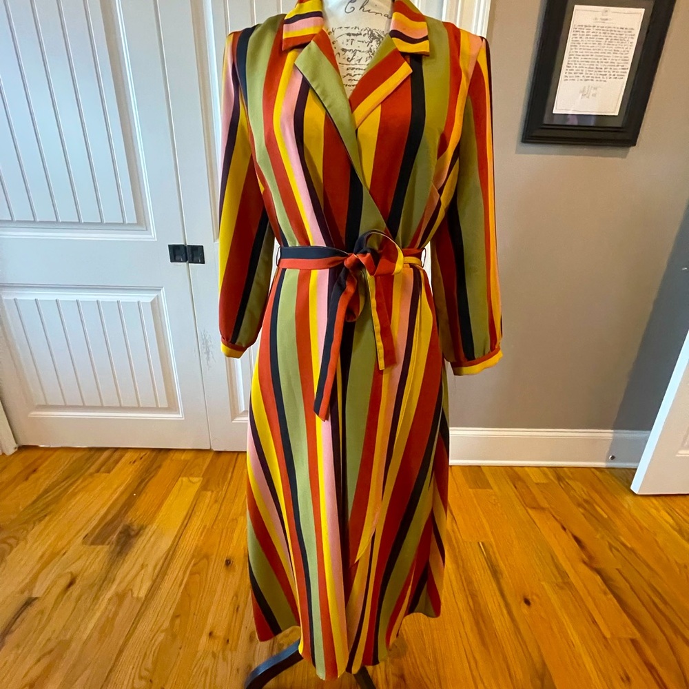 Striped Madison Dress